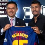 Barcelona vendió solo una camiseta de Paulinho el día de su presentación