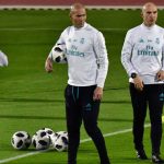 Zidane y su cuerpo técnico ya trabajan en la ciudad deportiva