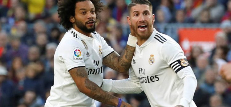 Pelea entre Sergio Ramos y Marcelo en el entrenamiento