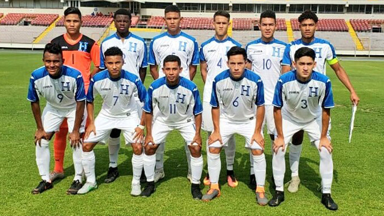 Selección Sub17 de Honduras empata ante Panamá en partido amistoso