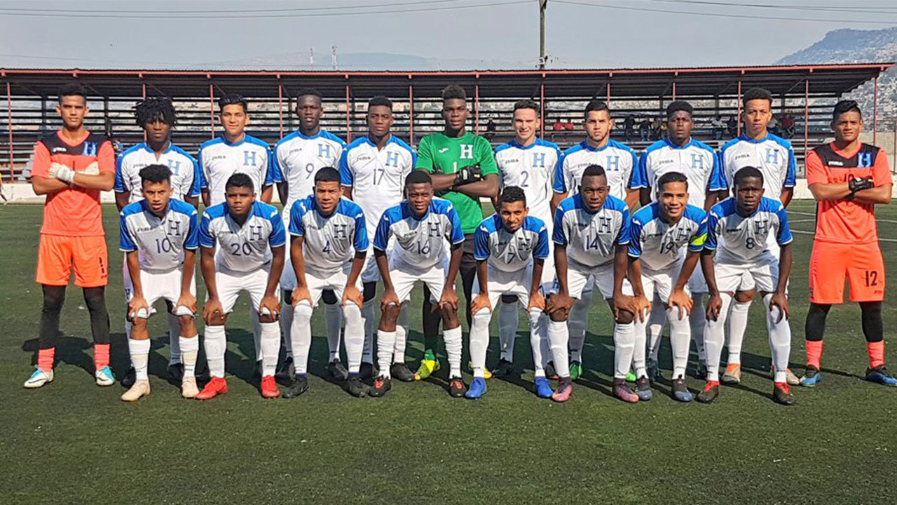 Confirman partidos amistosos de la Selección Sub20 de Honduras en