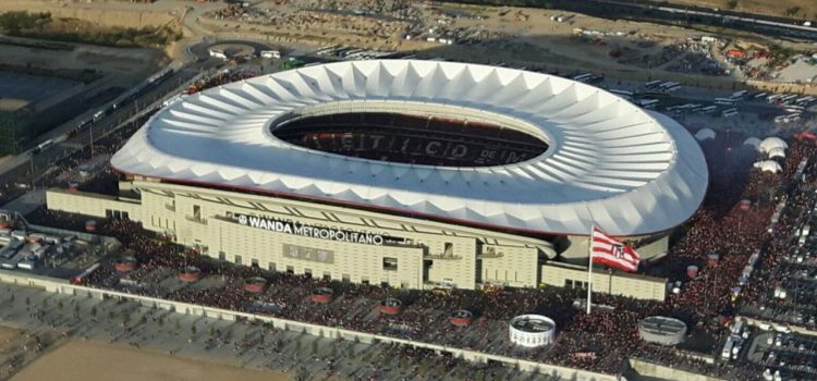 Graban escena porno a plena luz del día en el Wanda Metropolitano (FOTO)