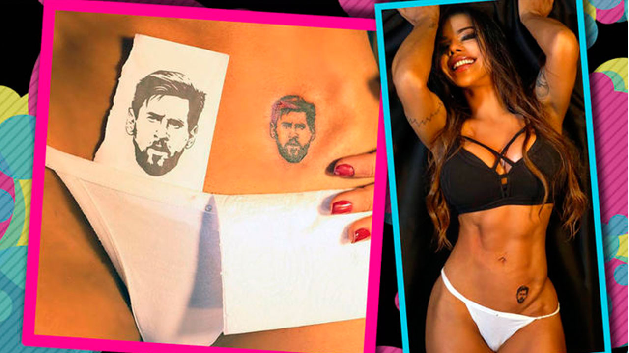 Miss BumBum Suzy Cortez se tatúa la cara de Messi (VÍDEO) - Sporthiva Online