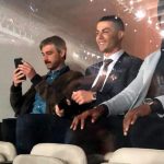 Cristiano Ronaldo presente en el Santiago Bernabéu para apoyar al Real Madrid