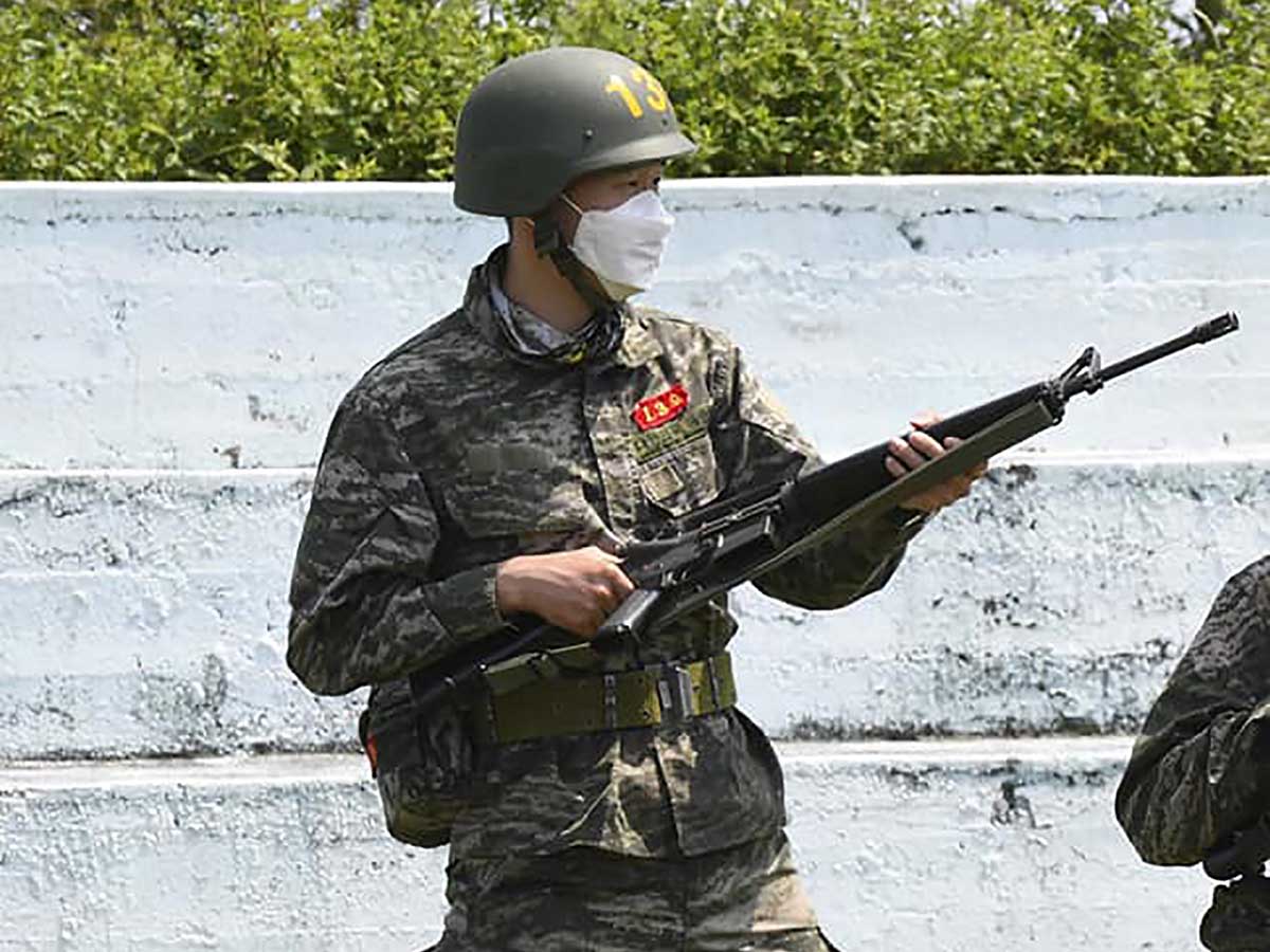 Son Heung-min Termina Con Honores Su Formación Militar En Corea Del Sur ...