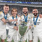 Kroos, Modric, Dani Carvajal y Nacho alcanzan las seis Champions de Gento