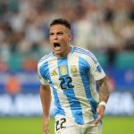 Lautaro Martínez se escapa en la tabla de goleadores de la Copa América