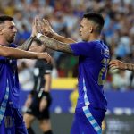 Doblete de Messi y Argentina golea a Guatemala previo a la Copa América