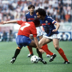 Los nueve goles de Platini en Francia 1984, el récord en una sola edición