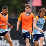 El Real Madrid realiza su primer entrenamiento en Chicago a la espera de Vinícius y Rodrygo