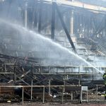 Un incendio destruye el estadio del IF Gnistan, de la primera división finlandesa