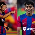Lamine Yamal y Aitana Bonmatí reciben el Premio Barça Jugadors 2024