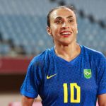 La futbolista brasileña Marta, convocada para sus sextos Juegos Olímpicos