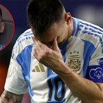 Messi abandonó entre lagrimas final de la Copa América