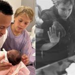 Neymar fue nuevamente padre y presentó a Helena, a ocho meses del nacimiento de Maive
