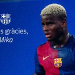 El defensa Mikayil Faye, traspasado del Barcelona al Rennes por 10 millones de euros