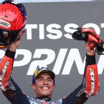 Marc Márquez gana su primera carrera esprint del GP de Aragón