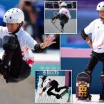 Debuta en el skateboarding la china Haohao Zheng, la atleta más joven de París 2024