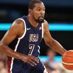 Kevin Durant, máximo anotador de la historia de la selección olímpica de Estados Unidos