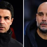 Mikel Arteta y Pep Guardiola, nominados a mejor entrenador del mes en la Premier League