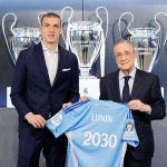 Andriy Lunin renueva su contrato con el Real Madrid hasta 2030