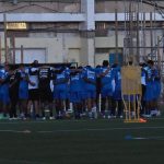 Selección de Honduras entrenó a oscuras en el Estadio Nacional