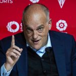 Tebas critica al Real Madrid tras la gala del Balón de Oro: “Debieron asistir, les falta elegancia”