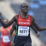 Muere a sus 26 años Kipyegon Bett, bronce mundial de 800 metros