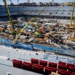 ¡Insólito! Obreros del nuevo Camp Nou se enzarzan en una pelea multitudinaria