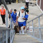 La selección argentina logra salir de Miami antes de la llegada del huracán Milton