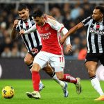 Arsenal tropieza frente al Newcastle