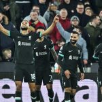 El Liverpool golea al West Ham para cerrar el año 2024