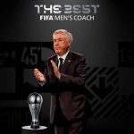 Carlo Ancelotti ganó el premio The Best al mejor entrenador del año