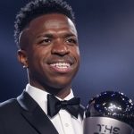 Vinicius Júnior gana el premio The Best al mejor jugador del mundo en 2024