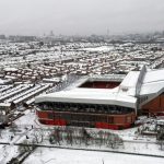 El partido entre Liverpool y Manchester United seguirá adelante pese a fuerte nevada