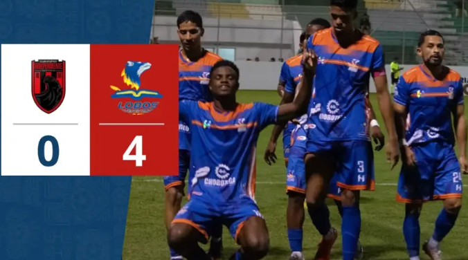¡Noche de Lobos! UPNFM golea 4-0 al Independiente y ruge con fuerza en Comayagua